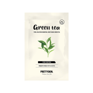 Prettyskin Total Solution Essential Sheet Mask #Green Tea
